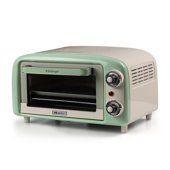 Ariete Vintage Verde - Horno el&eacute;ctrico est&aacute;tico - 10L 800W