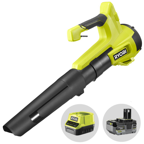 Ryobi RY18BLB-140 - Soplador de hojas de bater&iacute;a turbojet - 18V 4Ah