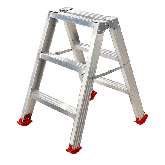 Escalera doble de aluminio 1031, 2x3 pelda&ntilde;os, 0,72 m