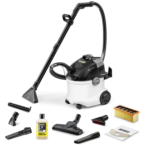 Karcher SE 6 Signature Line - Lavamoquetas - Aspirador de l&iacute;quidos - Bid&oacute;n agua limpia y sucia 4 L - 1000 W