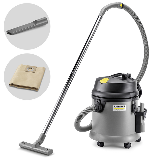 Karcher Pro NT 27/1 - Aspirador de s&oacute;lidos/l&iacute;quidos - Bid&oacute;n de 27 L - 1380 W