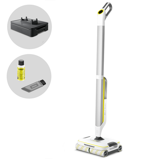 Karcher FC 8 Smart Signature Line - Fregadora de suelos a batería 3 en 1: lava, seca y aspira