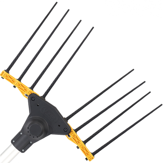 Volpi Bomber 155L - Vareador de aceitunas el&eacute;ctrico a bater&iacute;a - P&eacute;rtiga telesc&oacute;pica 210/300 cm