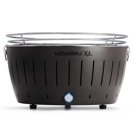 LotusGrill LG G435 U - Barbacoa port&aacute;til para exteriores XL - Antracita