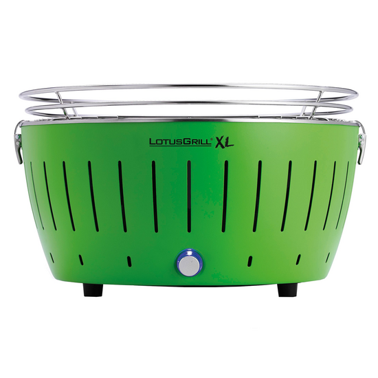 LotusGrill LG G435 U GR - Barbacoa port&aacute;til para exteriores XL - Verde