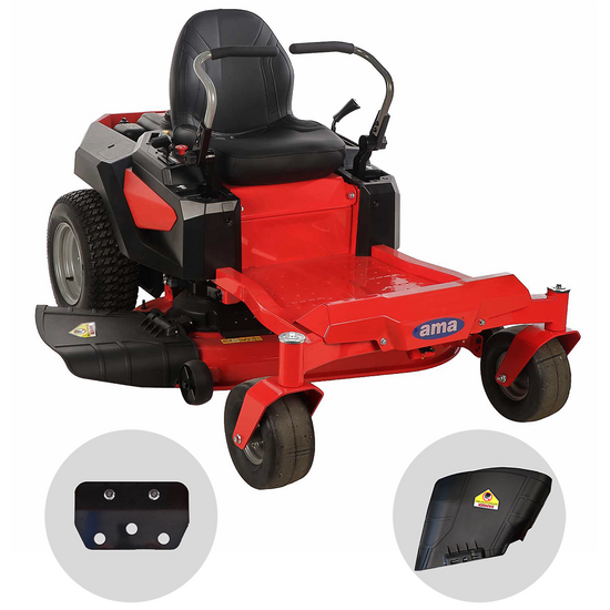 Ama Z TURN ZTR107H - Tractor cortacésped profesional de radio cero - Salida lateral - Motor de 546 cc
