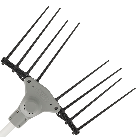 Volpi Super Bomber 185XL - Vareador de aceitunas eléctrico a batería - Pértiga telescópica 240/360cm