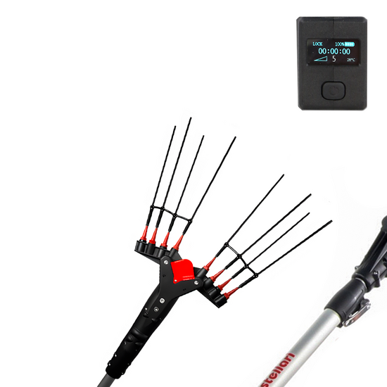 Castellari Vertigo C 18V - Vareador el&eacute;ctrico a bater&iacute;a 190-240 cm - BATER&Iacute;A Y CARGADOR NO EST&Aacute;N INCLUIDOS