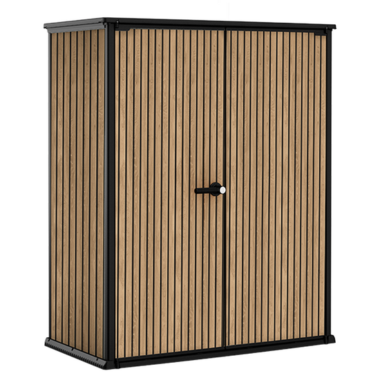 Keter Signature Venetian - Armario porta-herramientas de jardín - 140 x 73 x 170 cm