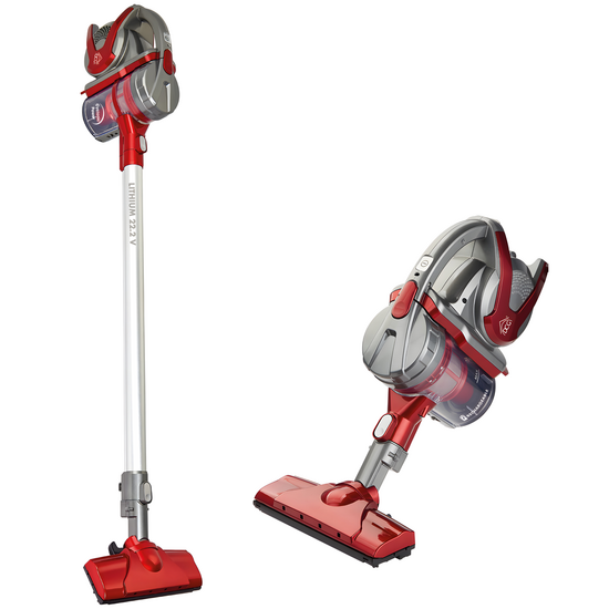 DCG BS5070 - Escoba el&eacute;ctrica recargable sin cable - Bater&iacute;a de litio de 22,2 V