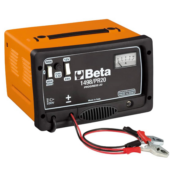 Beta 1498/PR20 - Cargador port&aacute;til - 12/24 V - Monof&aacute;sico
