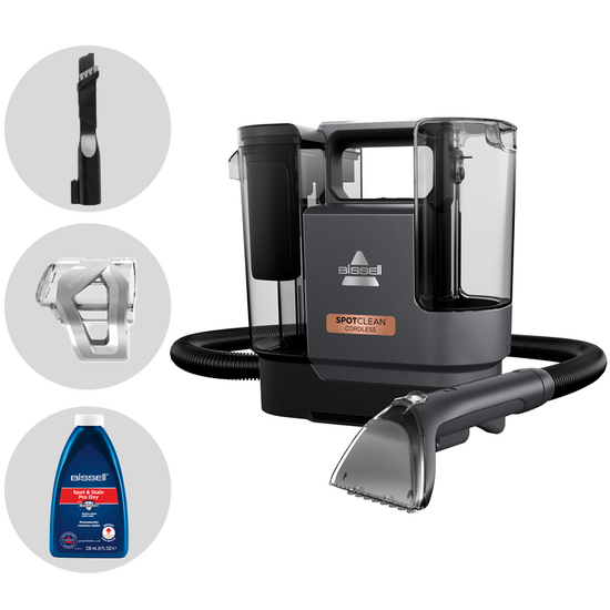 Bissell SpotClean Cordless - Lavamoquetas - Tapicer&iacute;as - 25,9 V
