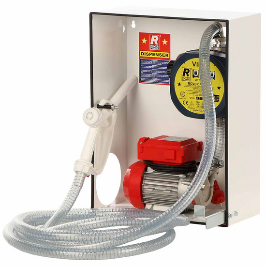 Rover Dispenser Novax 20 M - Bomba el&eacute;ctrica de trasiego en aleaci&oacute;n antioxidante - 0,5 HP