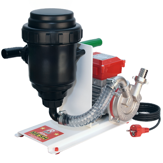 Rover MESH 5000 Novax - Bomba de trasiego para agua sucia con filtro de malla - 1,0 HP