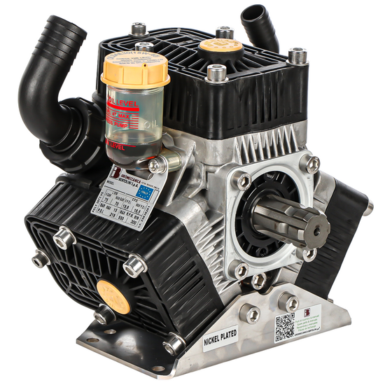 Bertolini Pumps POLY 2073 VS - Bomba de baja presión para desbroce con tractor - Versión para ácidos y productos químicos