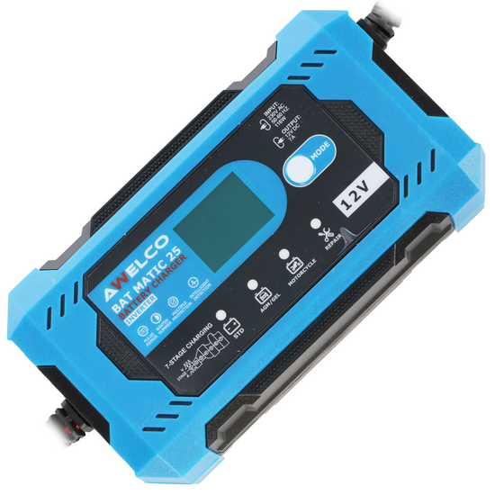 Awelco BAT MATIC 25 - Cargador de bater&iacute;a y mantenedor - 12V