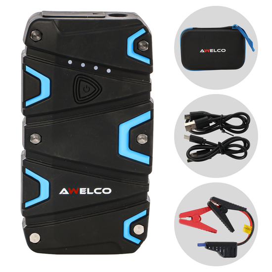 Awelco MISTER CHARGE 1000 - Arrancador portátil multifunción - Power bank