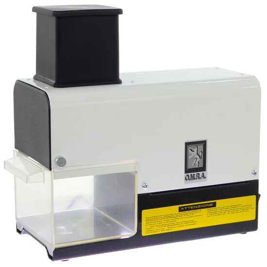 New O.M.R.A. OM-2925-BI - Rallador el&eacute;ctrico de mesa con rodillo extra&iacute;ble - 200 W