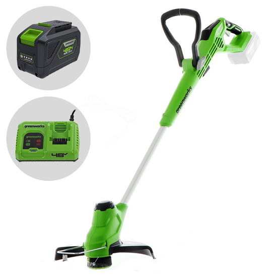 Greenworks G24LT28 - Cortabordes de bater&iacute;a - 24V 10Ah