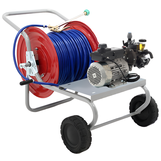 Kit de motobomba el&eacute;ctrica para pulverizaci&oacute;n con carro - COMET APS 41