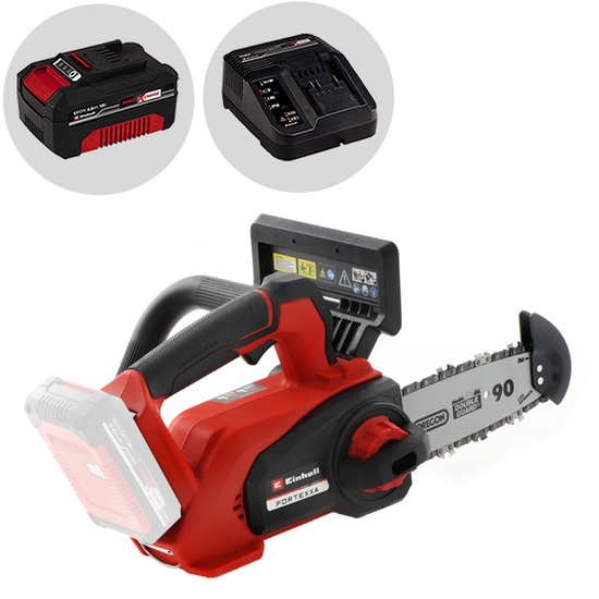 Einhell Fortexxa 18/20 TH - Motosierra de poda de bater&iacute;a 18 V 4Ah