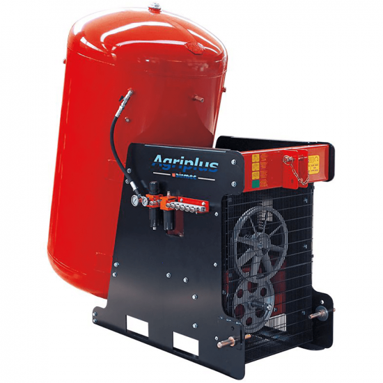 Compresor para tractor Airmec Agriplus 1500/1000, cabezal 1500 depósito 1000 l