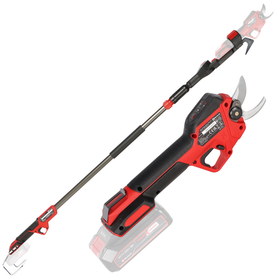 Einhell GP-LS 18/28 Li T BL-Solo - Tijera el&eacute;ctrica de poda con p&eacute;rtiga - BATER&Iacute;A Y CARGADOR NO EST&Aacute;N INCLUIDOS
