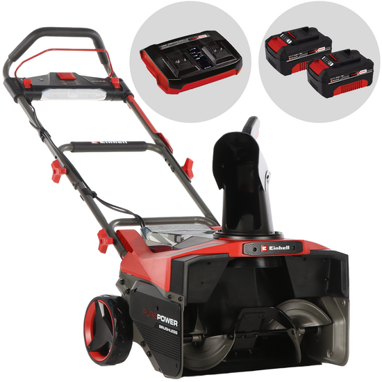 Einhell GP-ST 36/53 Li E BL - Quitanieves de bater&iacute;a - 36V - 2x 18V 4Ah