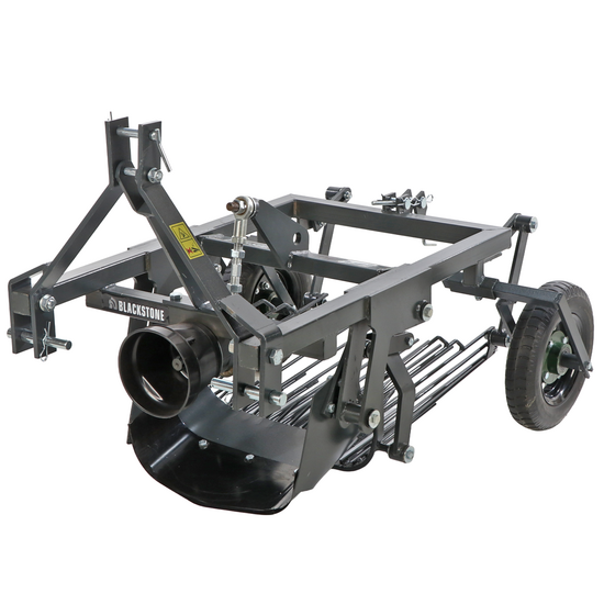 Blackstone B-PH 500 - Arrancador de patatas para tractor - Cribas oscilatorias - Ancho de trabajo 50 cm - Para tractores con enganche de tres puntos