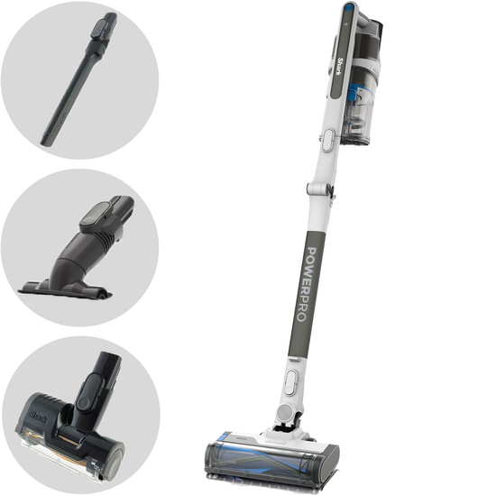 Shark PowerPro Pet IZ380EUT - Aspiradora 2 en 1 - Escoba eléctrica - Batería de 21,6 V