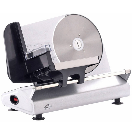 DCG AS 2470 - Cortadora de fiambre con cuchilla de 220 mm - 180 W