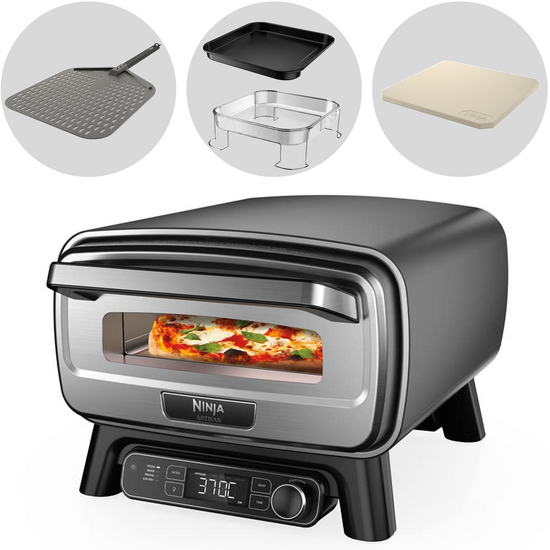 Ninja Artisan MO201EU - Horno el&eacute;ctrico para pizza - Freidora de aire