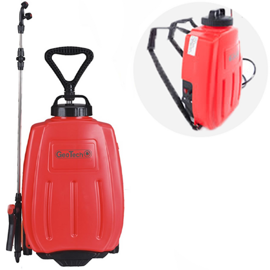 GeoTech KF-16C-11 - Pulverizador eléctrico de mochila + carro - 12V