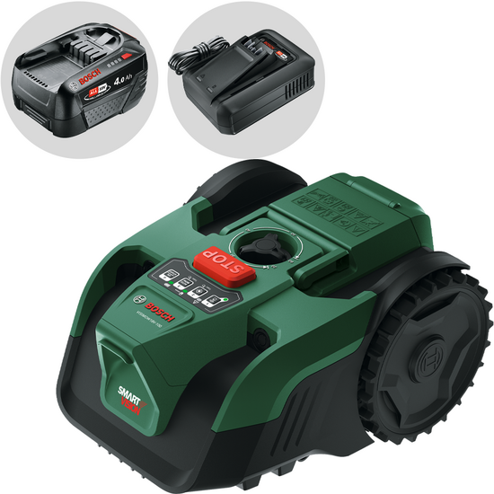 Bosch VISIMOW18V-100 - Robot cortac&eacute;sped - Sin instalaci&oacute;n