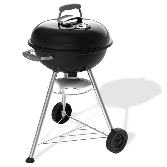 Weber Compact Kettle 47 1502054 - Barbacoa de carb&oacute;n - Di&aacute;metro de la parrilla 47 cm
