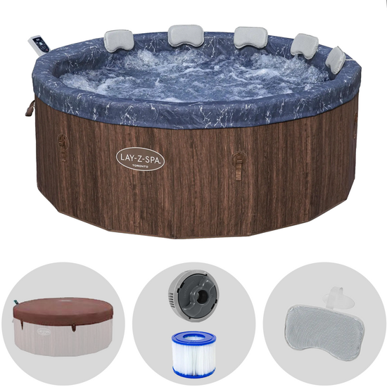 Bestway Lay-Z-Spa Toronto AirJet 6001W - Ø190x70 cm - Piscina de hidromasaje spa