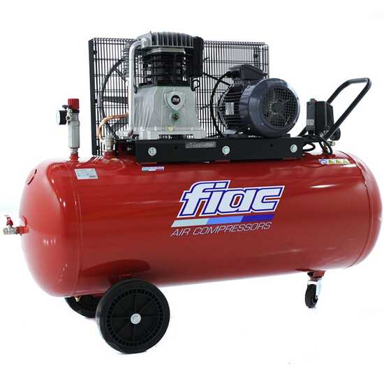 FIAC AB 300/598 - Compresor de aire el&eacute;ctrico trif&aacute;sico de correa - Motor 5.5 HP - 270 L