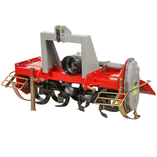 GeoTech Pro HRT-150 - Rotovator para tractor serie media - Enganche fijo