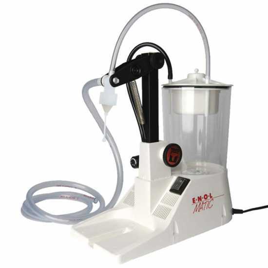 Tenco Enolmatic Mignon - Embotelladora el&eacute;ctrica para botellas peque&ntilde;as