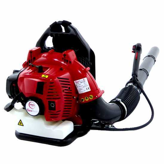 Soplador de mezcla de mochila GeoTech Pro BBP 500 con respaldo acolchado