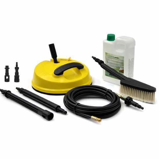 Kit accesorios hidrolimpiadora para limpiar los exteriores (Lavor Kit Outdoor)