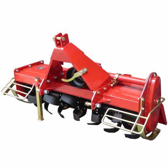 GeoTech Pro HRT-150 - Rotovator para tractor serie media - Enganche fijo