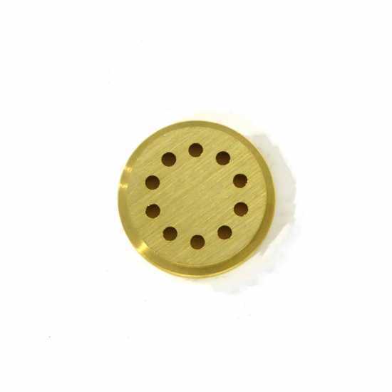 Hilera en lat&oacute;n para ESPAGUETI 3mm para m&aacute;quina para hacer pasta manual