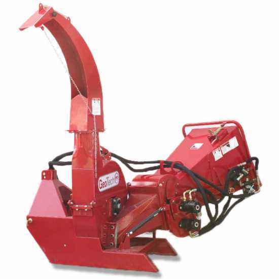 Biotrituradora para tractor GeoTech Pro TCP 150-HSF. Rotor de arrastre