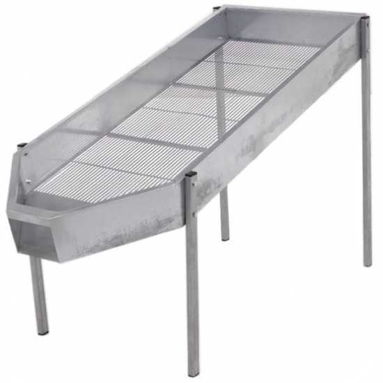 Deshojadora manual para aceitunas - De acero cincado