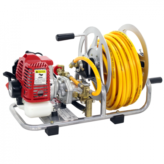 GeoTech SP 28 2S - Motobomba fumigadora - Motor de mezcla 2 tiempos - 25 bar