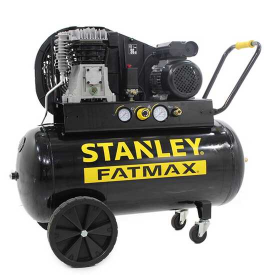 Stanley Fatmax B 255/10/100 - Compresor de aire el&eacute;ctrico monof&aacute;sico de correa - Motor 2 HP - 100 L