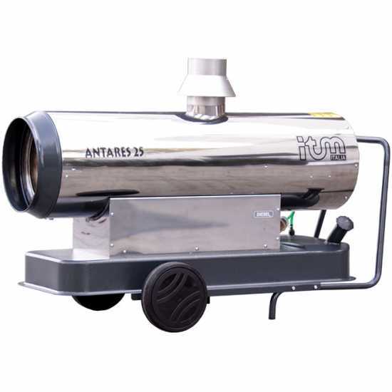ITM ANTARES 25 INOX - Generador de aire caliente diésel indirecto - 25 kw