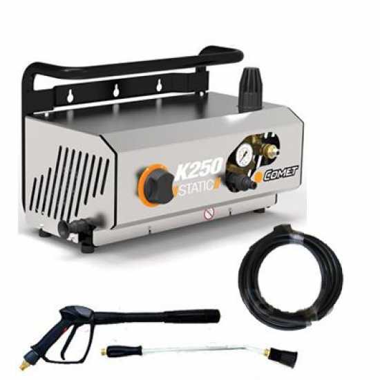 Hidrolimpiadora Comet K250 Static 10/150 M de agua fr&iacute;a, el&eacute;ctrica, se puede colgar a la pared