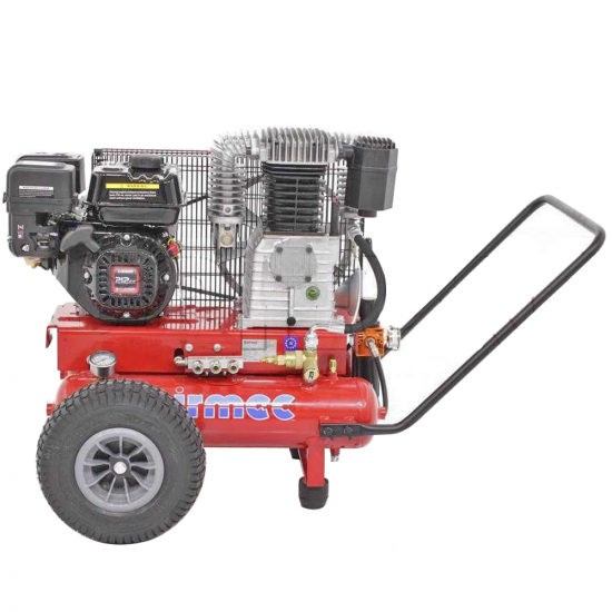 Motocompresor Airmec TEB22-680 K25-LO (680 l/min) motor Loncin G 210F, compresor